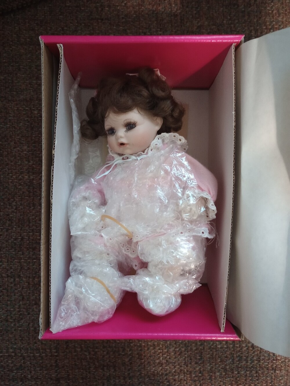 Marie Osmond "Jessica Tiny Tot" 8" Porcelain Doll New In Original Box